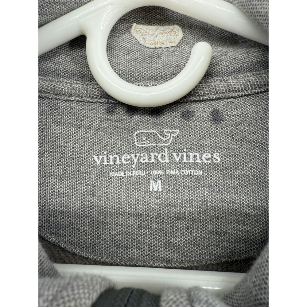 Vineyard Vines Men's Gray MLS Cup 2018 Atlanta United FC Champions Quarter Zip - Picture 4 of 7